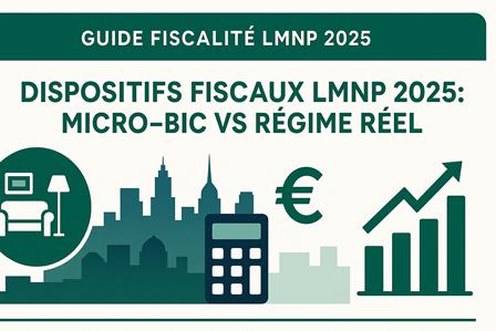 Dispositifs fiscaux LMNP en 2025 : micro-BIC vs réel, avantages et obligations